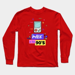 Made in the 90's - GB Retro Long Sleeve T-Shirt